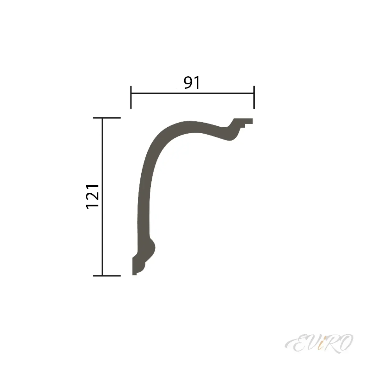 Карниз EViRO Модель 1.50.180